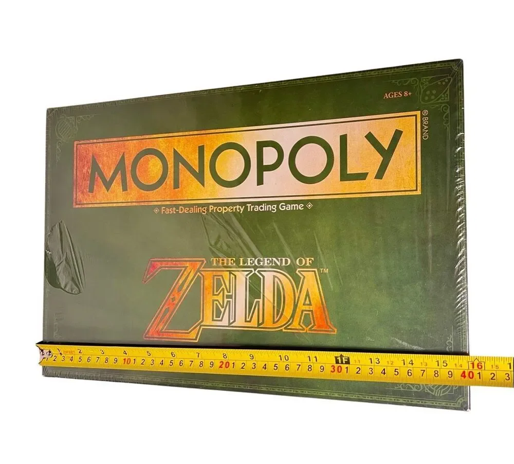 New The Legend of Zelda Monopoly Collector's Edition Board Game Hyrule Tokens